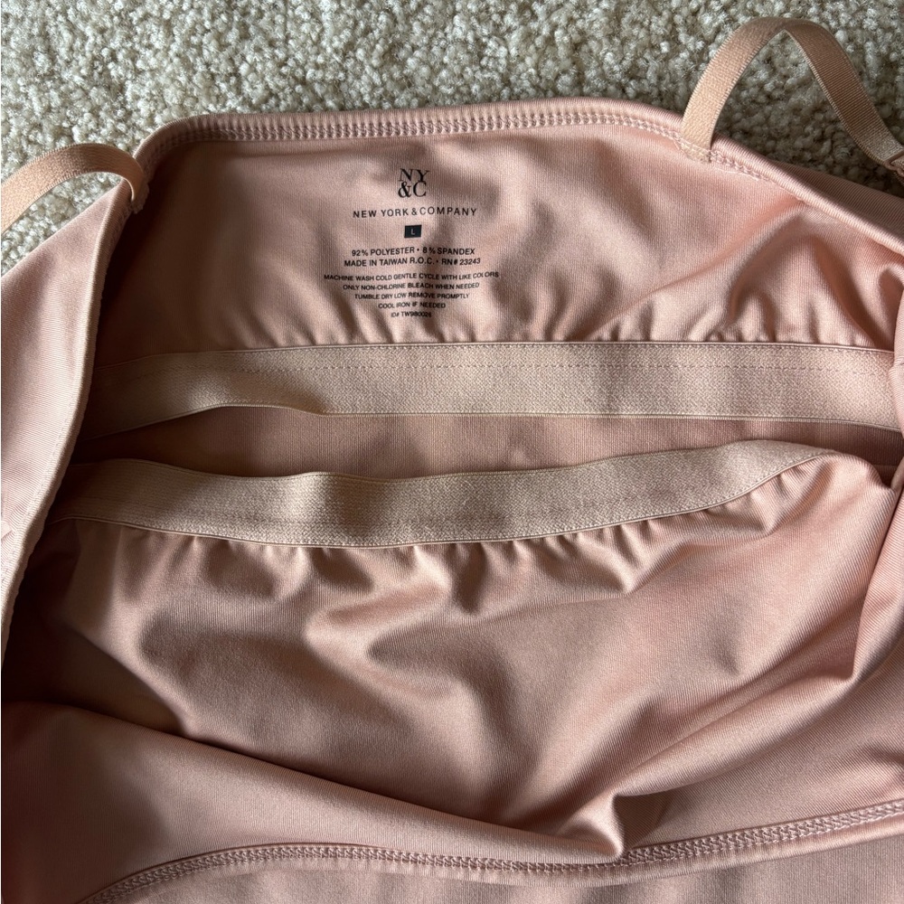 Peach Chevron Knit Sweater with Peach Camisole - Picture 11 of 16